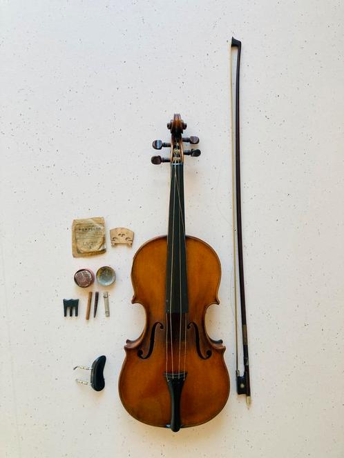 Viool (naar Allessandro Gagliano (1725)), Muziek en Instrumenten, Strijkinstrumenten | Violen en Altviolen, Gebruikt, Viool, Ophalen of Verzenden
