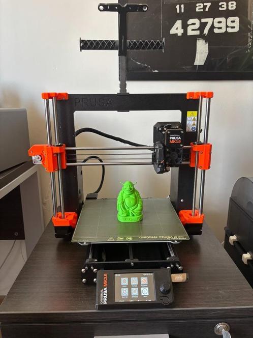 Prusa MK3.9, Computers en Software, 3D Printers, Zo goed als nieuw, Ingebouwde Wi-Fi, Ophalen