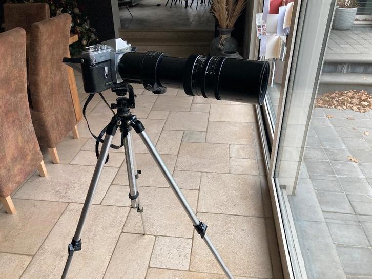 fototoestel Mamiya/sekor met 3 extra lenzen en statief, Verzamelen, Foto-apparatuur en Filmapparatuur, Fototoestel, Ophalen