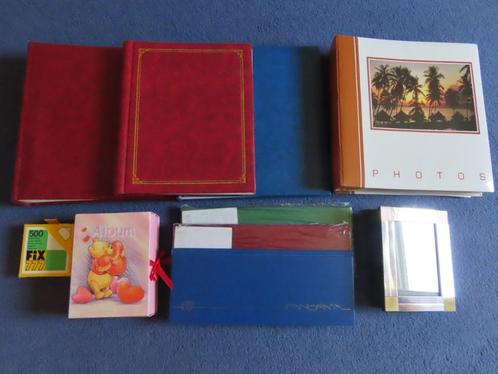 Lot de 12 albums photos de différents types, Audio, Tv en Foto, Fotoalbums en Accessoires, Gebruikt, Fotoalbum, Ophalen