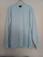 Heren hemd zonder kraag Lichtblauw, Kleding | Heren, Blauw, Ophalen of Verzenden, Zo goed als nieuw, H&M