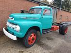 Ford F5 1952 4x4, Auto's, Beige, 3500 cc, Handgeschakeld, Vierwielaandrijving