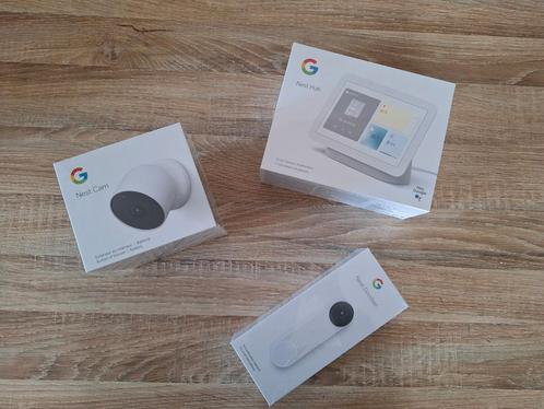 Google nest Hub, Nest cam et Nest doorbell, Audio, Tv en Foto, Luidsprekerboxen, Nieuw, Ophalen of Verzenden