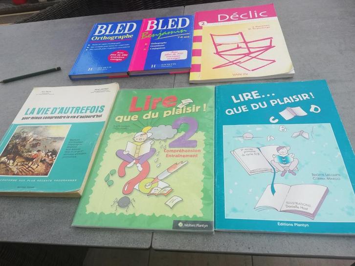 Livres scolaires niveau primaire en bon état, Boeken, Schoolboeken, Gelezen, BSO, Ophalen