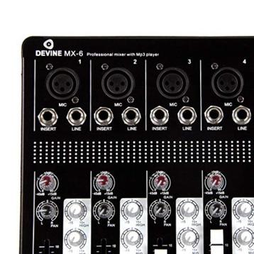 mixer, mengpaneel  DEVINE MX6 beschikbaar voor biedingen