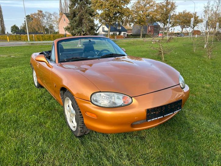 Mazda MX5 NB 1.6i project, Auto's, Mazda, Bedrijf, Te koop, MX-5, Elektrische ramen, Lichtmetalen velgen, Metaalkleur, Radio, USB