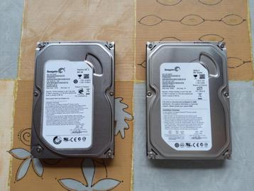 2 HARDE SCHIJVEN HDD 3.5 250 GB SEAGATE  beschikbaar voor biedingen