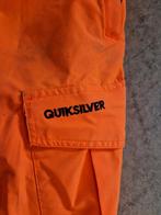 Quicksilver snowboard broek M oranje zgan, Sport en Fitness, Ophalen of Verzenden, Zo goed als nieuw