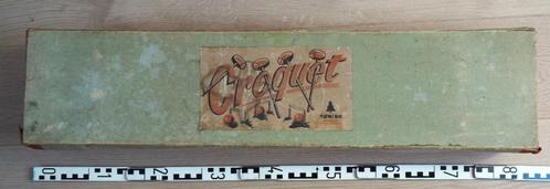 jouets anciens -->Jeu Croquet TOMIRO de Bois-Manu Belgium, Antiquités & Art, Antiquités | Jouets, Enlèvement ou Envoi