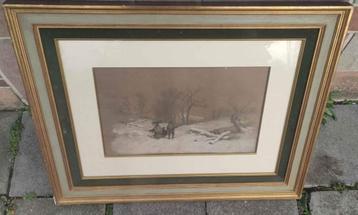 Fusain pastel signe marie glovany 1871 beschikbaar voor biedingen