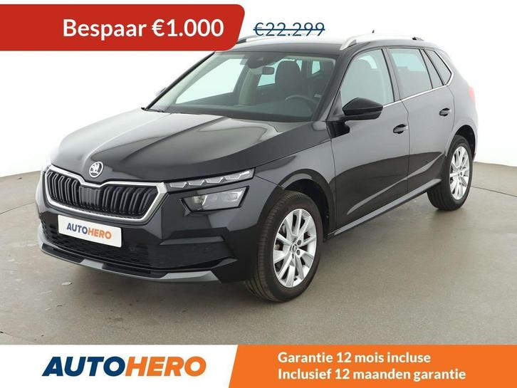 Skoda Kamiq 1.0 TSI Ambition (bj 2023, automaat), Auto's, Skoda, Te koop, Kamiq, ABS, Achteruitrijcamera, Airbags, Airconditioning