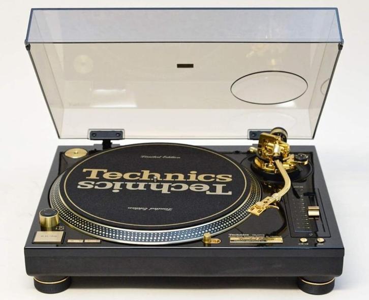 Technics SL 1200 GLD GOLD LTD SL 1200MK2 Limited M5G Bitcoin, Audio, Tv en Foto, Platenspelers, Refurbished, Platenspeler, Technics