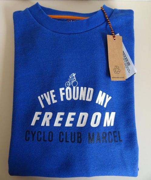 Nieuwe trui, sweater. Katoen. XXL. Merk: Cyclo Club Marcel, Kleding | Heren, Grote Maten, Nieuw, Trui of Vest, Blauw, Ophalen of Verzenden