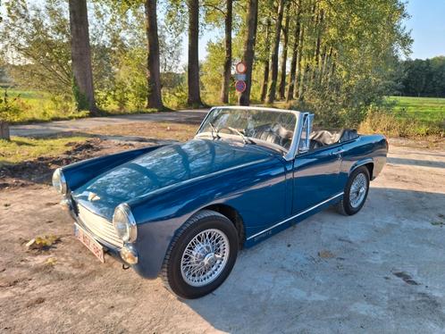 Austin healey, Auto's, Oldtimers, Particulier, Overige merken, Benzine, Cabriolet, 2 deurs, Handgeschakeld, Blauw, Zwart, Leder