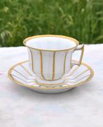 tasse avec sous tasse collection porcelaine de baudour, Enlèvement ou Envoi