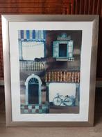 Rosina Wachtmeister - Collage met zilverfolie - Gesigneerd, Ophalen of Verzenden