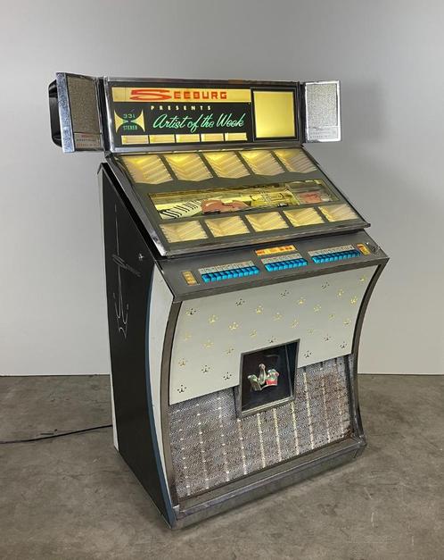 1962 Seeburg EDS 160: Veiling Jukebox Museum de Panne, Collections, Machines | Jukebox, Seeburg, Enlèvement