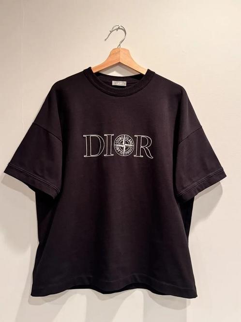 Original Dior X Stone Island T shirt, Kleding | Heren, T-shirts, Zo goed als nieuw, Ophalen of Verzenden