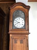 Prachtige staande klok met mooi versierde wijzerplaat, Antiek en Kunst, Antiek | Klokken, Ophalen