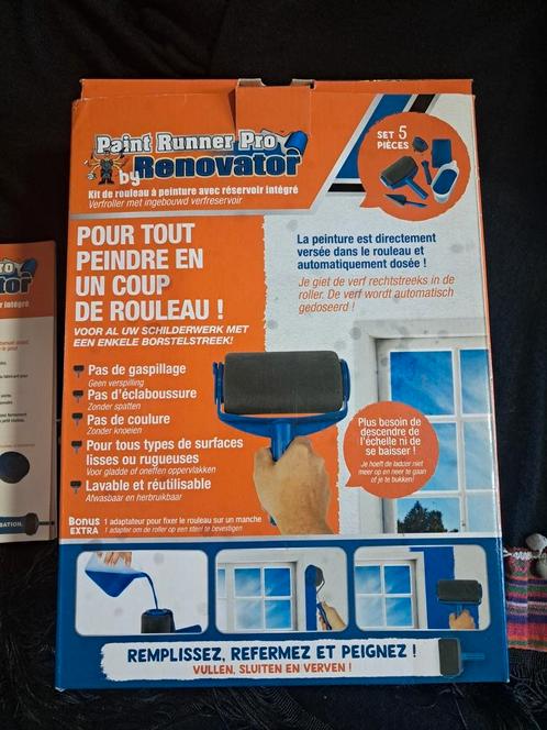 Kit de rouleau de peinture avec réservoir, Bricolage & Construction, Peinture, Vernis & Laque, Neuf, Peinture, Enlèvement ou Envoi