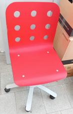 Rode bureaustoel, Huis en Inrichting, Gebruikt, Ophalen of Verzenden, Bureaustoel, Rood