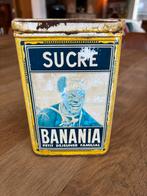 Uniek Geel Banania "Sucre" Voorraadblik – Verzamelobject, Verzamelen, Ophalen, Zo goed als nieuw