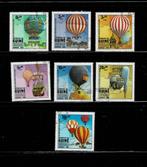 AFRIKA GUINE BISSAU LUCHTBALLONNEN 7 POSTZEGELS GESTEMPELD, Postzegels en Munten, Postzegels | Afrika, Ophalen of Verzenden, Overige landen