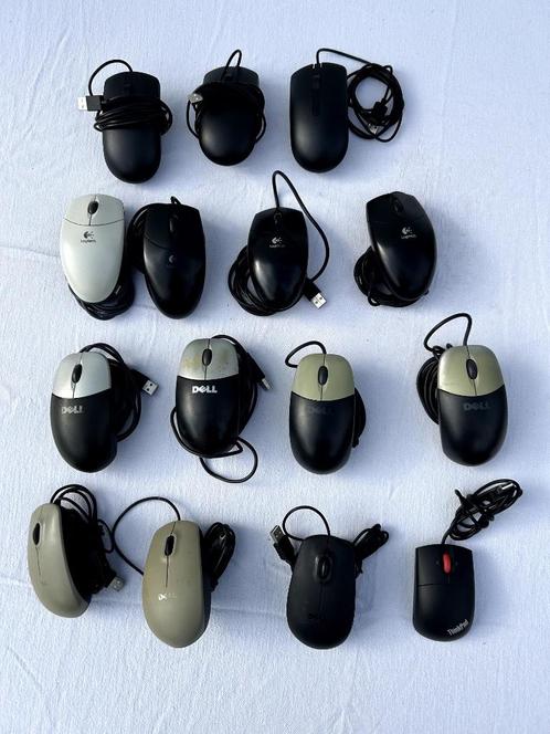 Souris d'ordinateur (Dell, Logitech, Thinkpad), Informatique & Logiciels, Souris, Utilisé, Souris, Filaire, Enlèvement