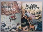 L' Epervier bleu - Point zero - La Vallée interdite  eo 1954, Gelezen, Ophalen of Verzenden, Sirius, Meerdere stripboeken