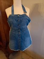 Jeans schortje, Kleding | Dames, Jumpsuits, Ophalen, Zo goed als nieuw