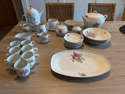 Gemengd Serviesset o.a. Tirschenreuth & MZ Czechoslovakia, Huis en Inrichting, Keuken | Servies, Gebruikt, Compleet servies, Overige stijlen