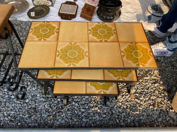 Lot de 3 tables gigognes  beschikbaar voor biedingen