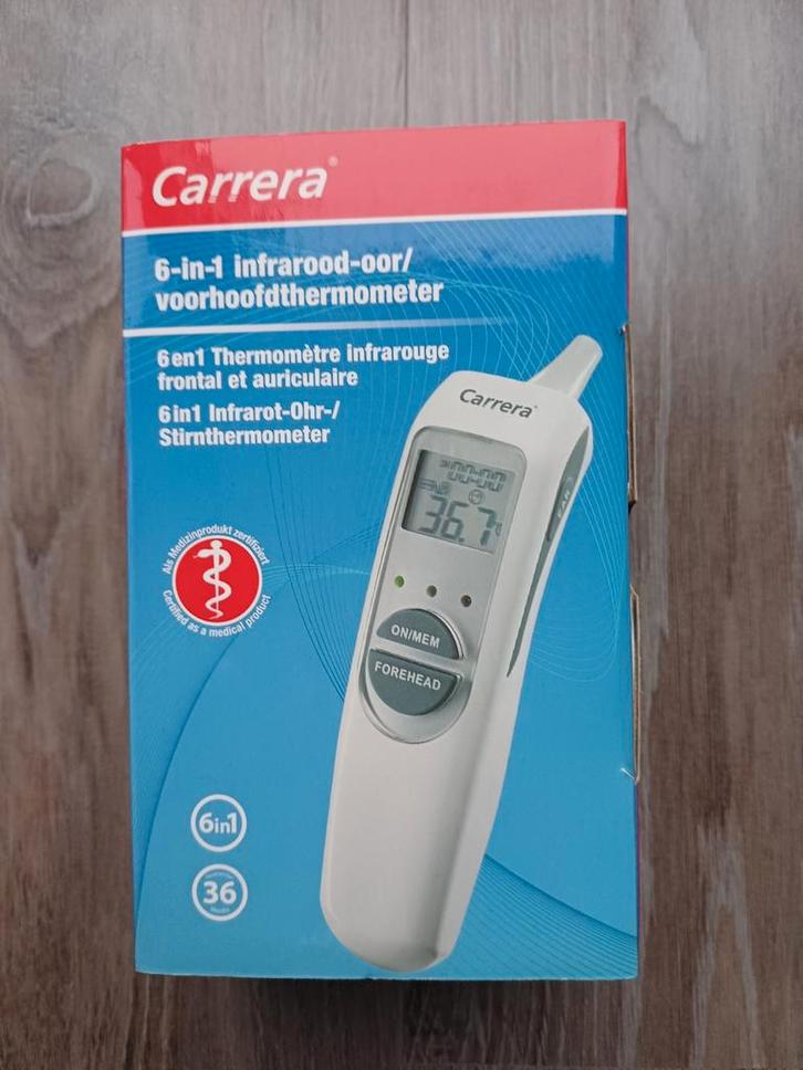 6 in 1 oor -en voorhoofdthermometer, Bijoux, Sacs & Beauté, Beauté | Soins de la bouche, Comme neuf, Enlèvement ou Envoi