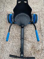 SwheelS hoverboard blauw + zitkar, Comme neuf, Enlèvement