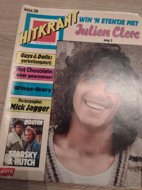 HITKRANT 1977: POSTER STARSKY & HUTCH+MICK JAGGER-WINGS, Collections, Revues, Journaux & Coupures, Journal ou Magazine, 1960 à 1980