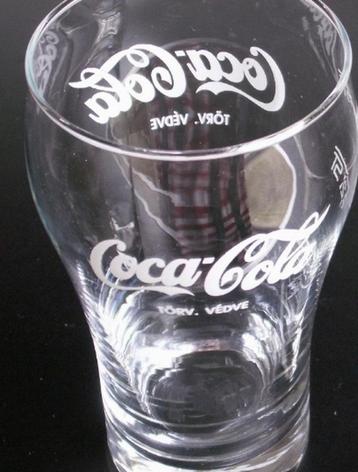 ancien verre à Coca-Cola de Hongrie Coca-Cola törv védve, Collections, Enlèvement ou Envoi, Neuf