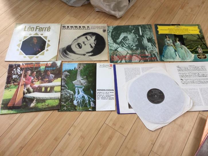 SET VAN 33 RPM VINYLPLATEN/COLLECTIE, Antiek en Kunst, Antiek | Overige Antiek, Ophalen of Verzenden