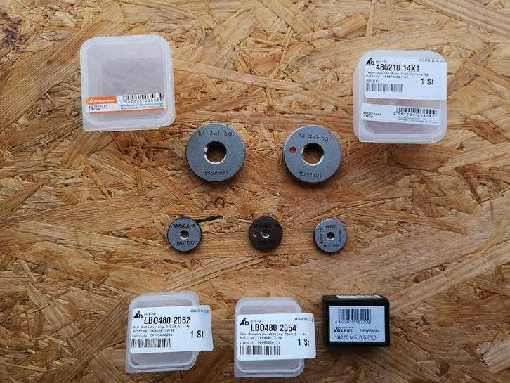 Bague filetée, Bricolage & Construction, Instruments de mesure, Comme neuf, Distance, Enlèvement ou Envoi