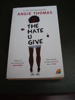 Boek: Angie Thomas: The hate U give, Ophalen of Verzenden, Gelezen