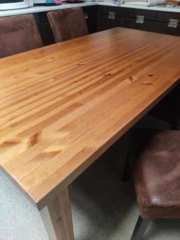Eettafel met 6 stoelen beschikbaar voor biedingen