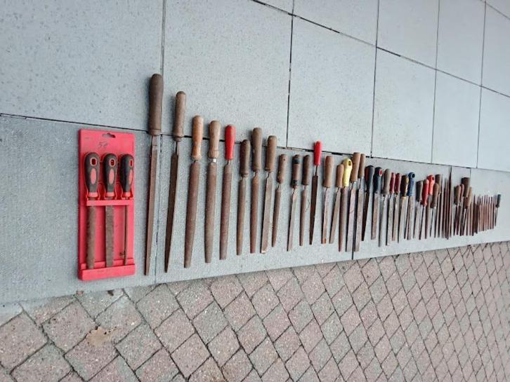 lot oude vijlen., Antiek en Kunst, Antiek | Gereedschap en Instrumenten, Ophalen