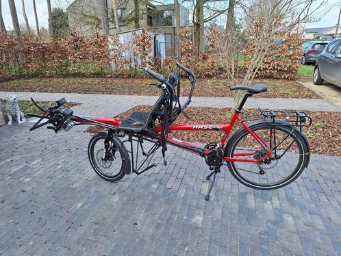 Tandem met zit vooraan, Fietsen en Brommers, Fietsen | Tandems, Gebruikt, Meer dan 20 versnellingen, Ophalen