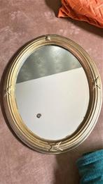 Très beau ancien miroir en bois ovale, Antiek en Kunst, Antiek | Spiegels, Ophalen, Ovaal