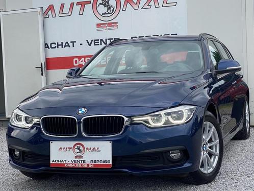 BMW 318 dAS TOURING**1MAIN**CARNET**FULL LED*GPS*CUIR*PDC, Autos, BMW, Entreprise, Série 3, ABS, Airbags, Air conditionné, Alarme