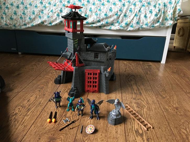 Playmobil 5480 Geheime Drakenburcht, Kinderen en Baby's, Speelgoed | Playmobil, Zo goed als nieuw, Complete set, Ophalen of Verzenden