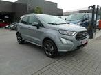 Ford Ecosport ST-Line Luxe Camera 1.0 i 125pk '22 78000km, Argent ou Gris, Achat, Euro 6, 5 places