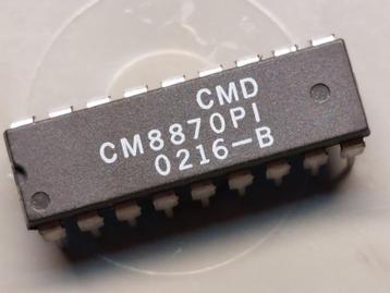 Récepteur/décodeur DTMF intégré CMOS CM8870PI 0216-B