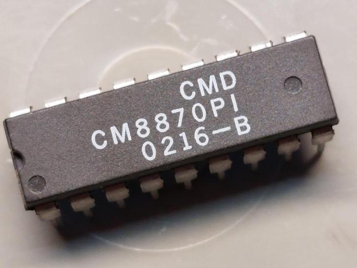 CM8870PI 0216-B CMOS Geïntegreerde DTMF-ontvanger/decoder, Hobby en Vrije tijd, Elektronica-componenten, Nieuw, Ophalen of Verzenden