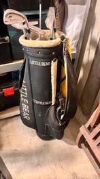 Golftas met halve set en trolley, Sport en Fitness, Golf, Ophalen, Gebruikt