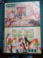 puzzel 2X 1000 falcon, Ophalen of Verzenden, Zo goed als nieuw